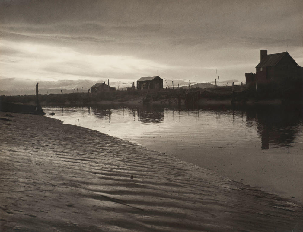 Riverside shacks