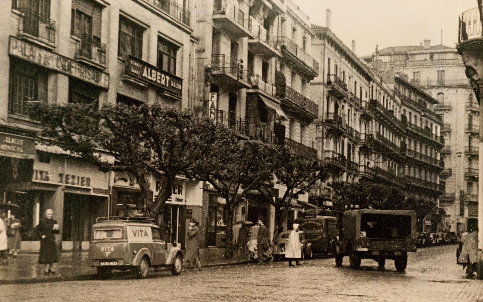 Algiers, North Africa: Mary doing some shopping