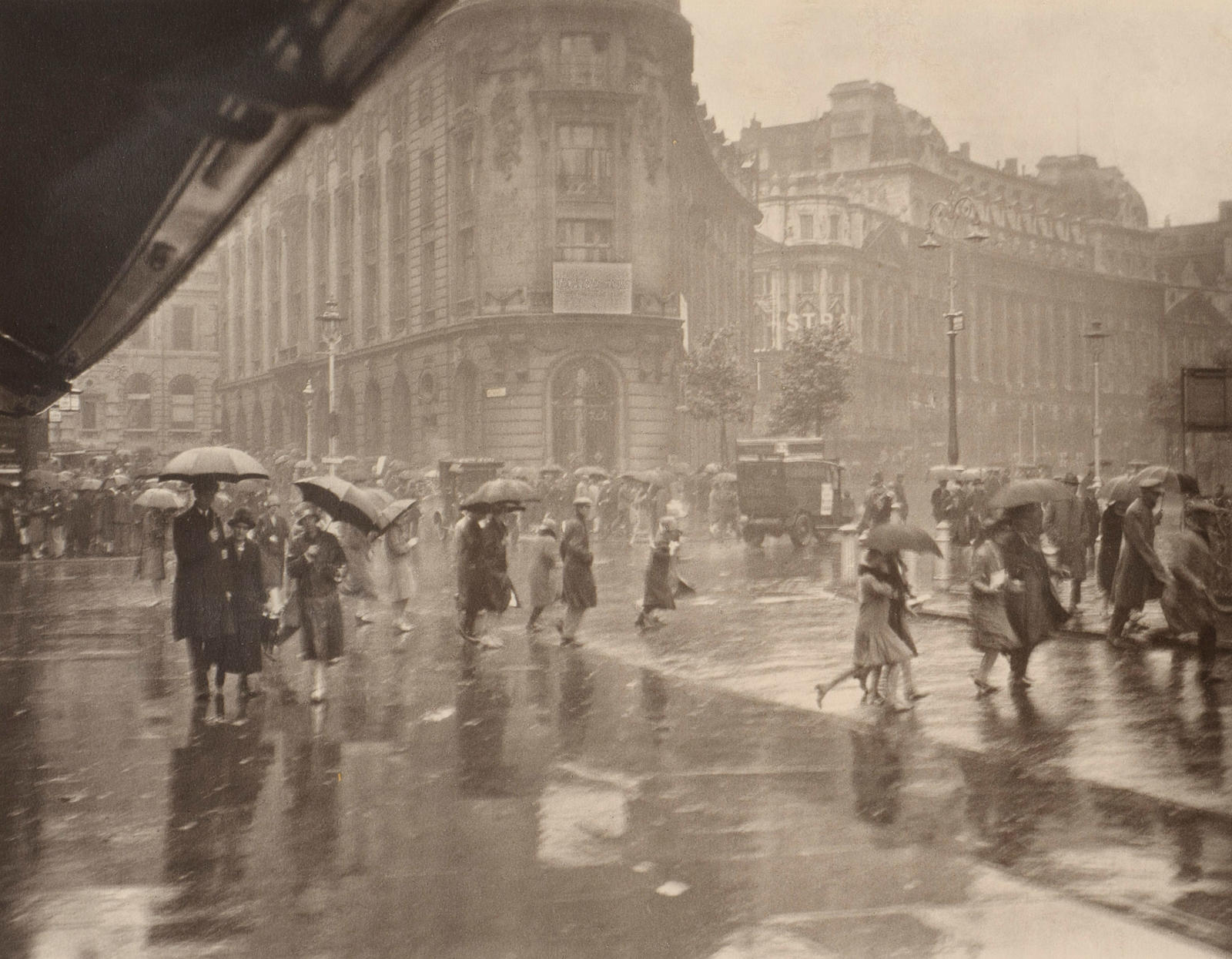 One of London's wet days