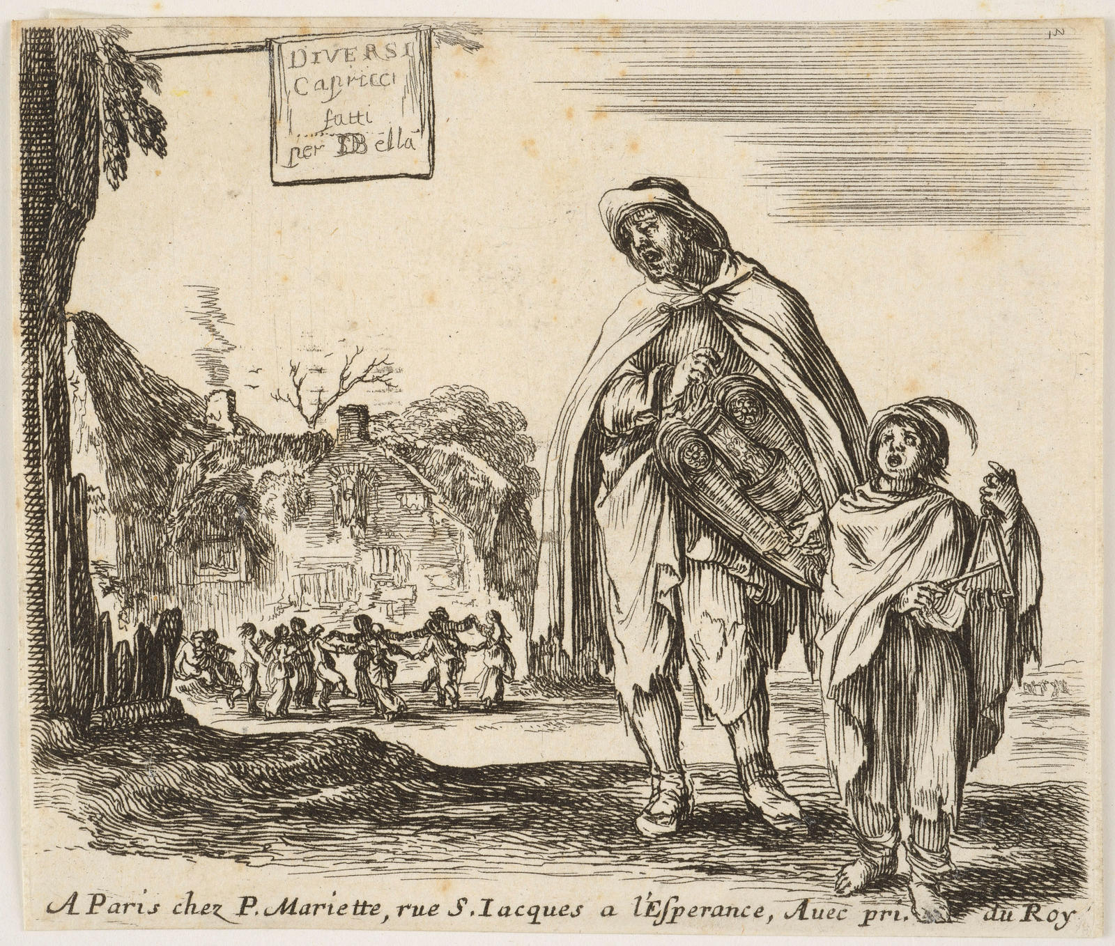 Title Plate: Diversi Capricci