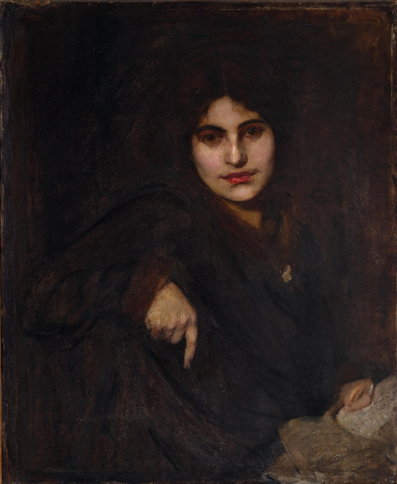The artist’s niece, Kathleen - Portrait of a Musician