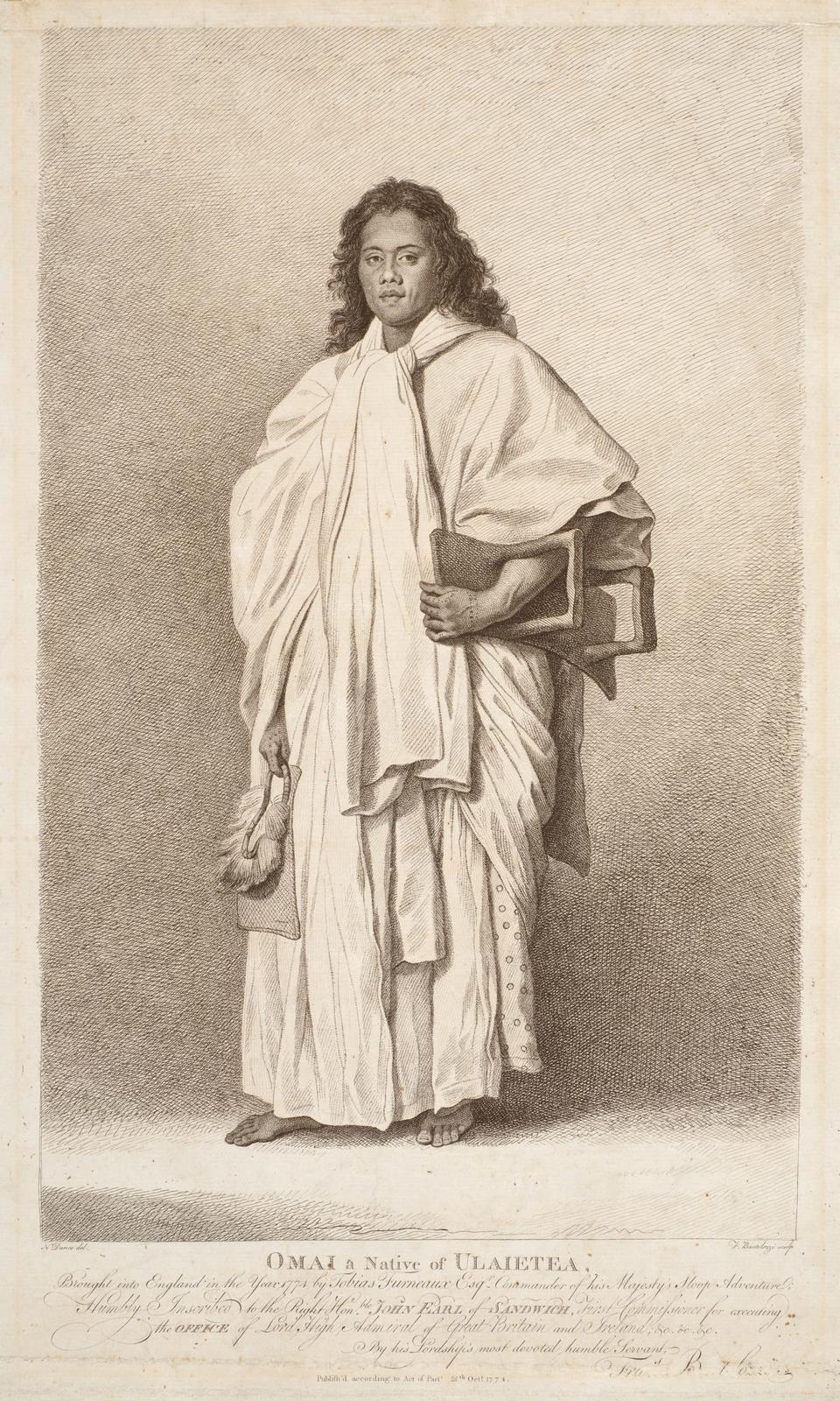 Omai a Native of Ulaietea