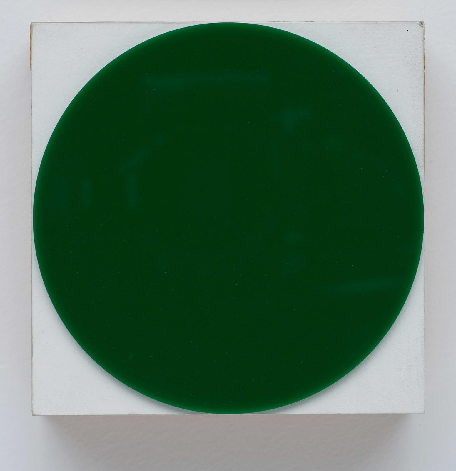 Block Painting: Green Circle