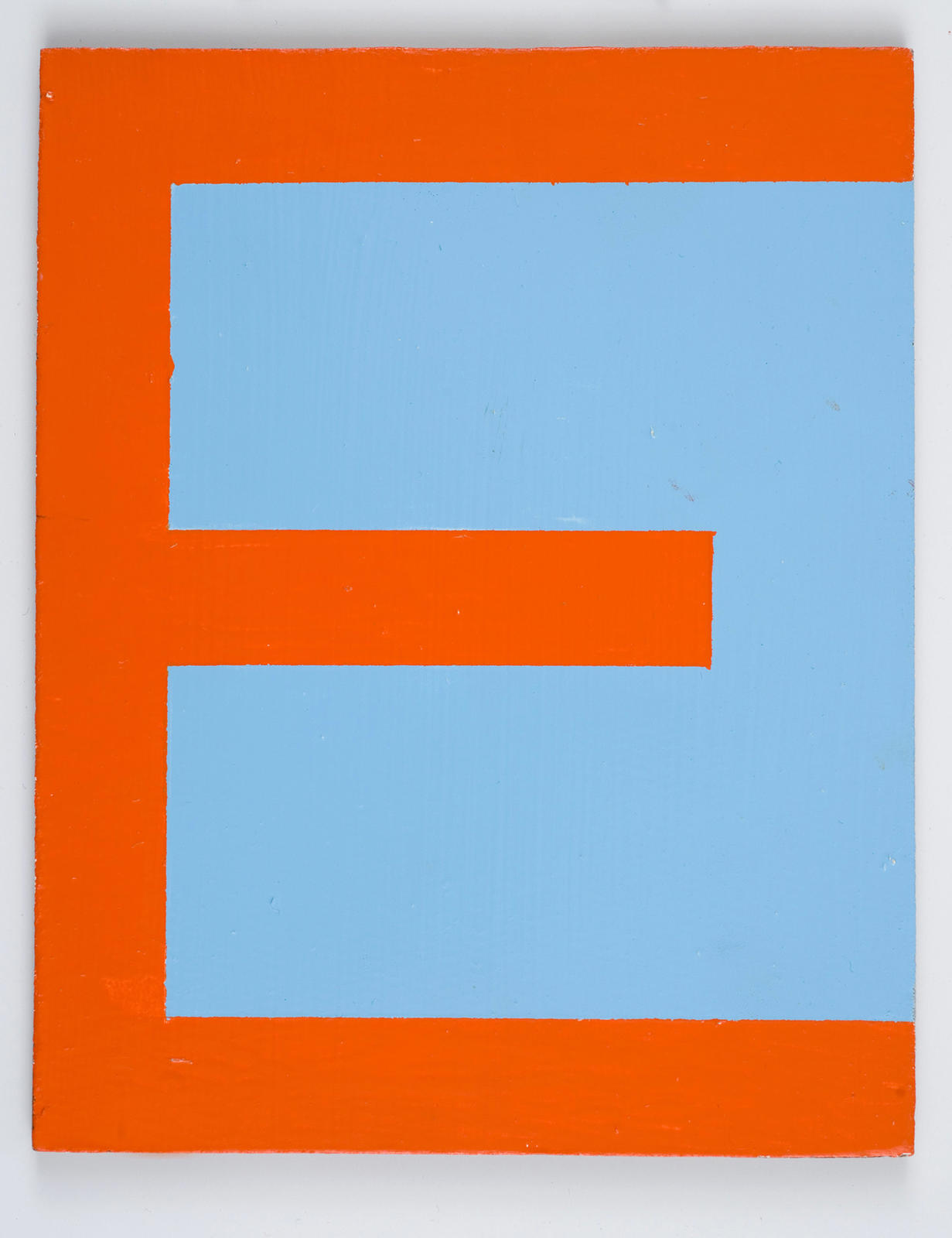 Orange Monochrome with Pale Blue (for Emma)