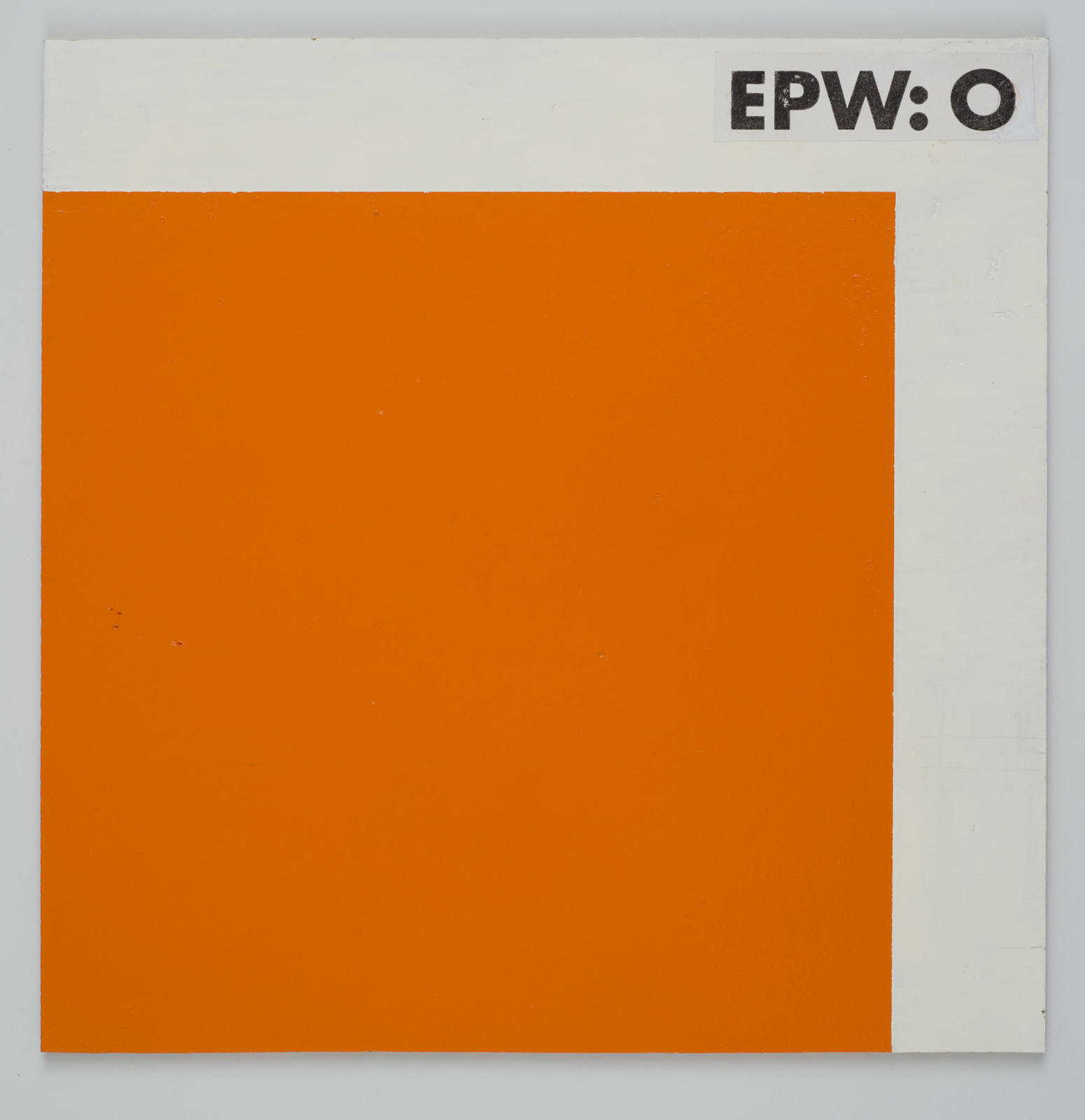 Orange Test Painting