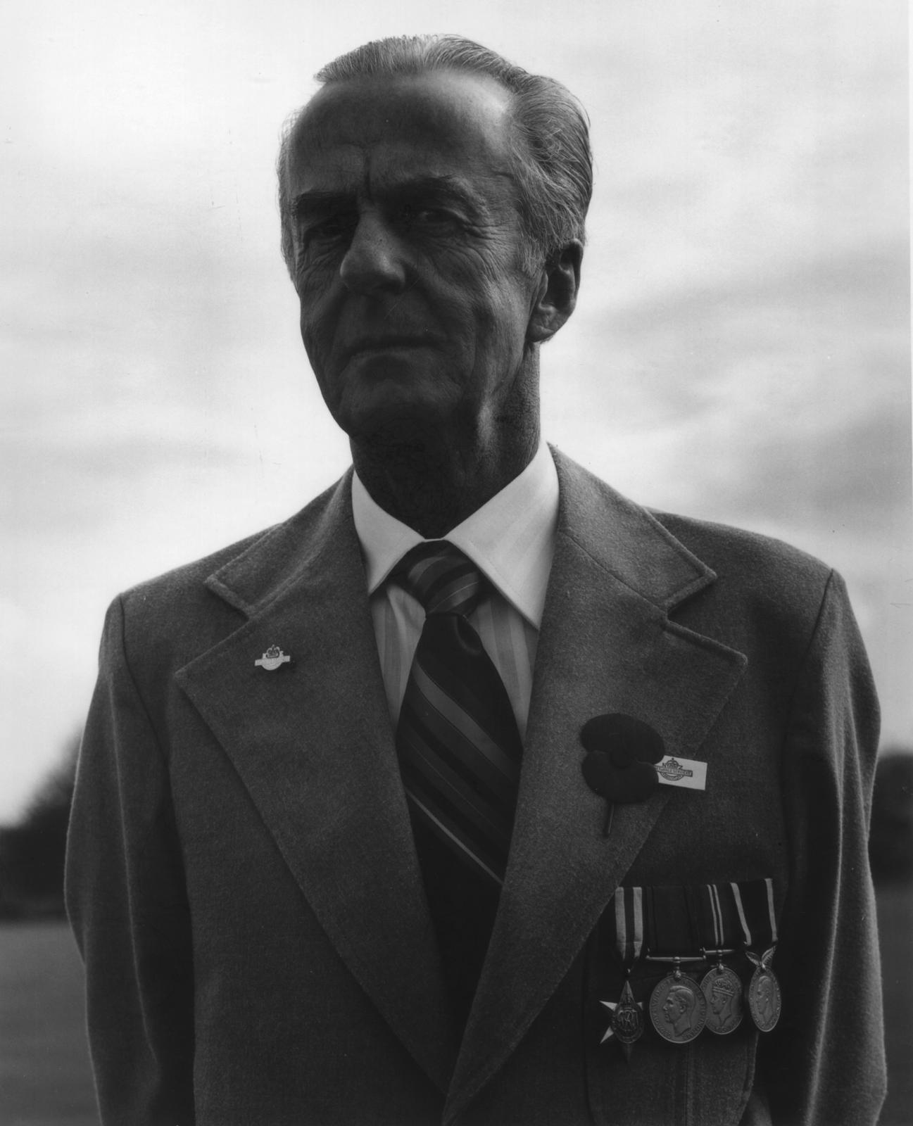 The Hibiscus Coast Project, ANZAC Day Veterans: Veteran With Receding Hairline