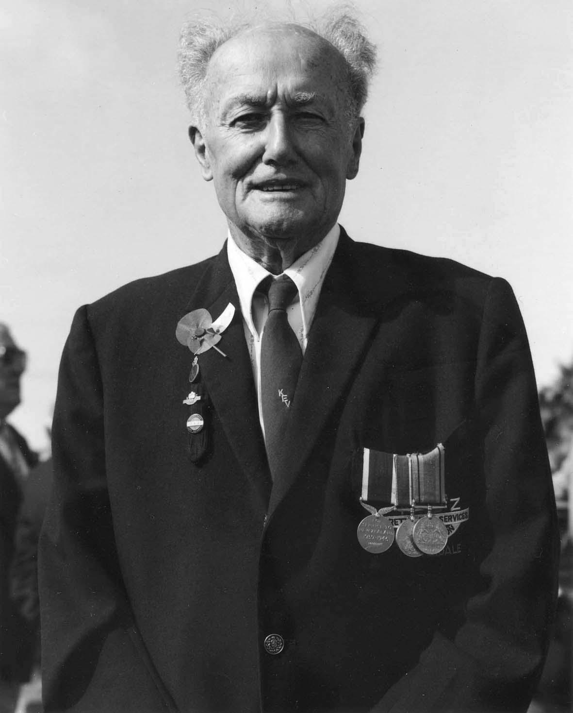 The Hibiscus Coast Project, ANZAC Day Veterans: Balding Veteran