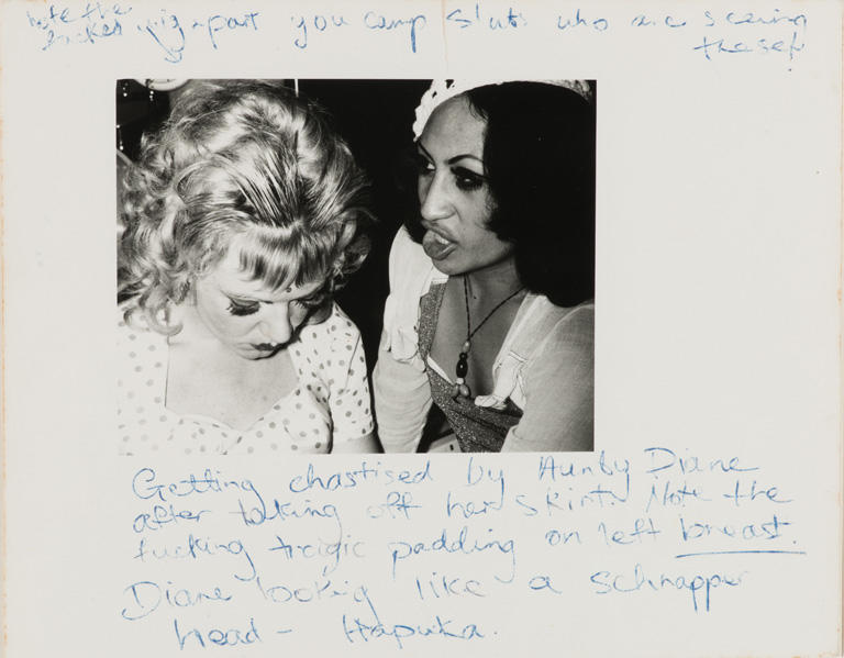 Tracy Karl and Dianne at 'Gay Lib Dance Party', 1974