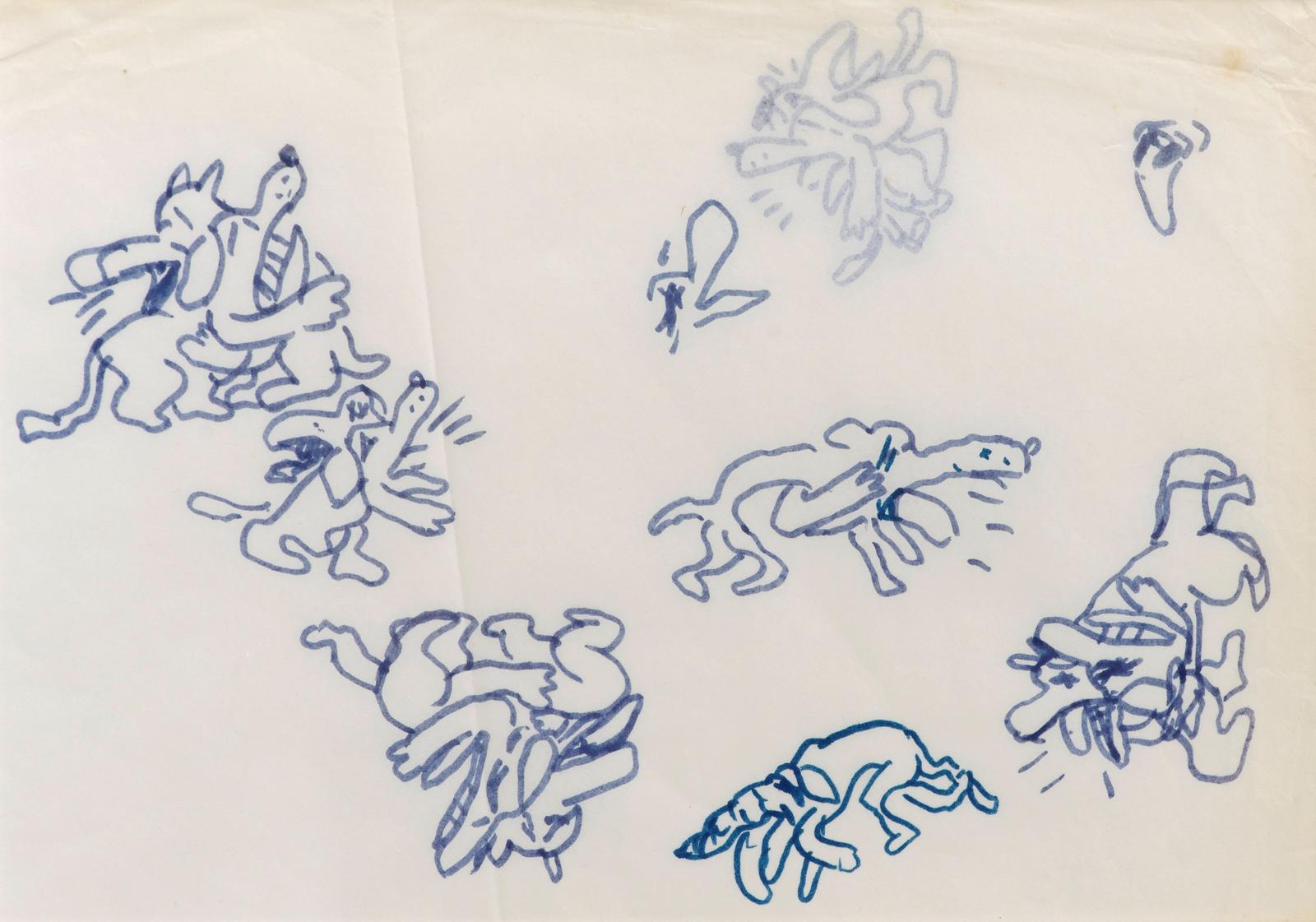 Untitled (Dancing Dogs)