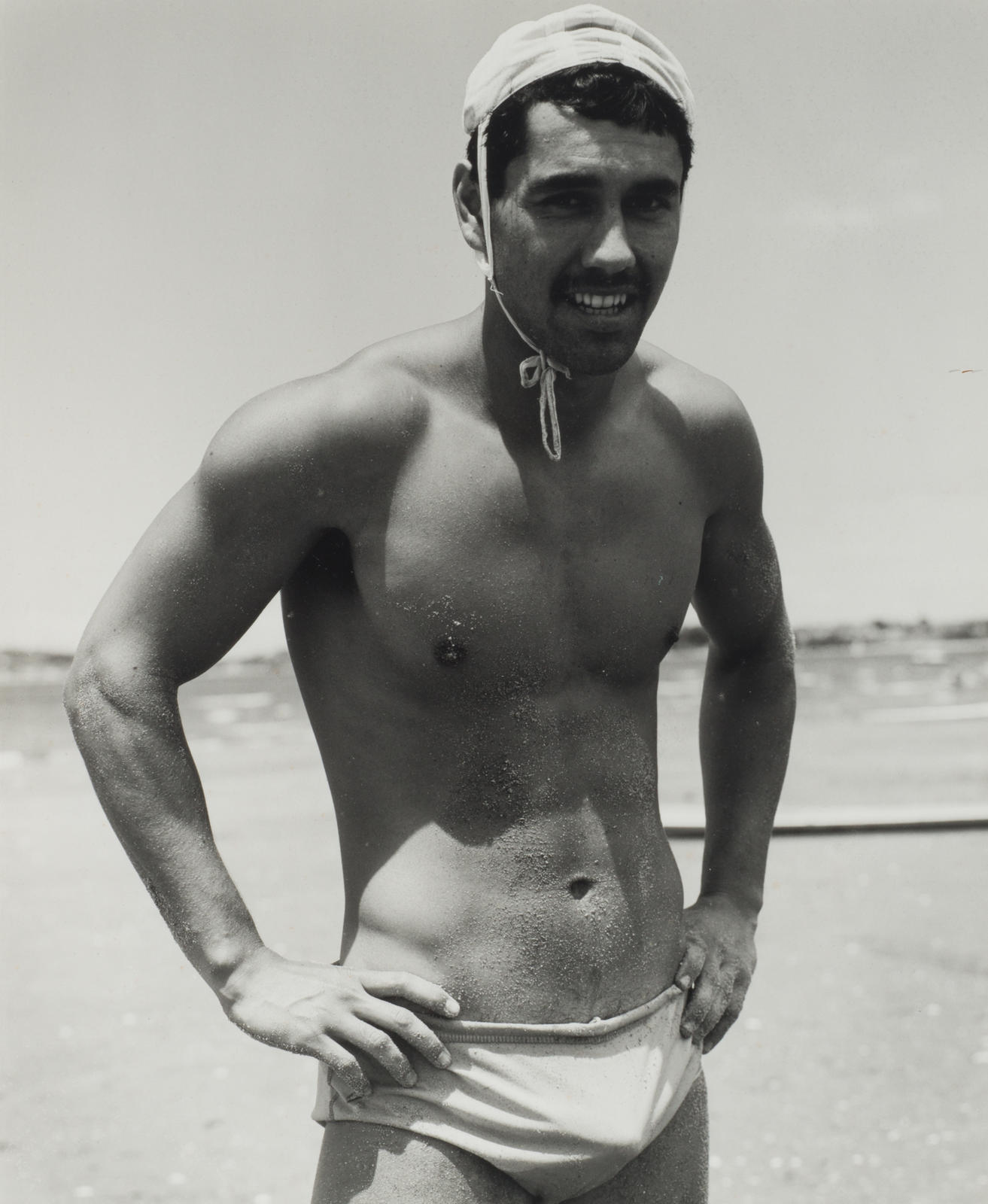 The Hibiscus Coast Project, Lifesaver with Cap and Moustache