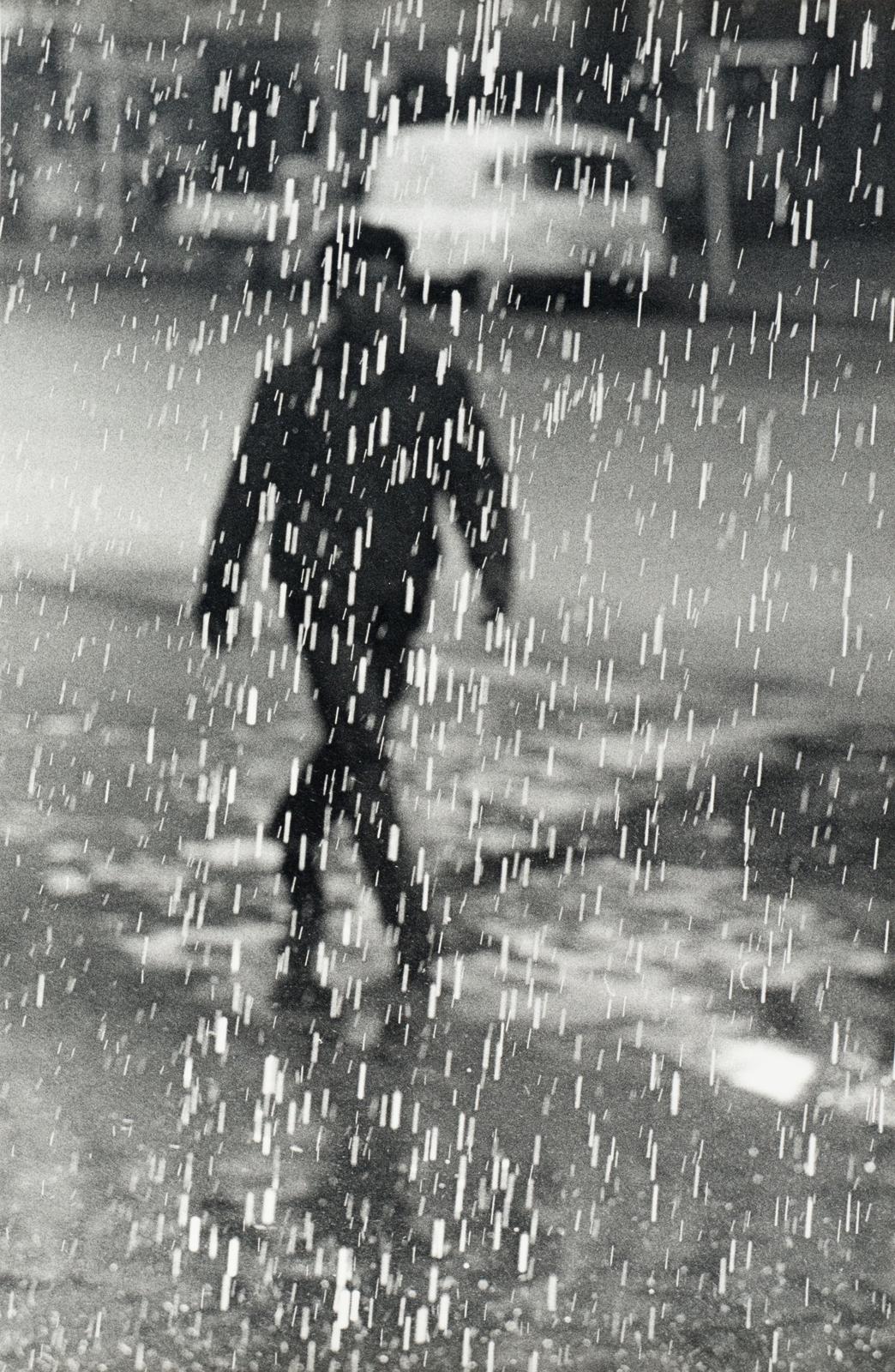 (Man in Rain)