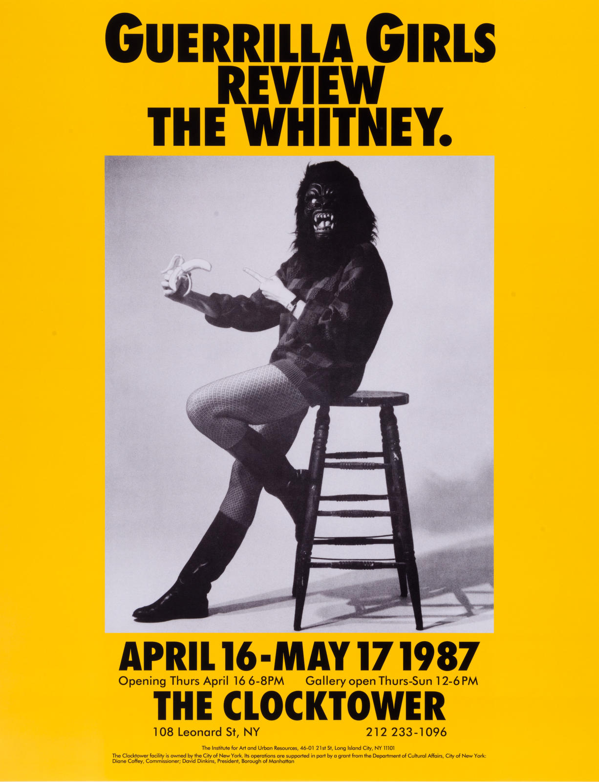 Guerrilla Girls Review The Whitney