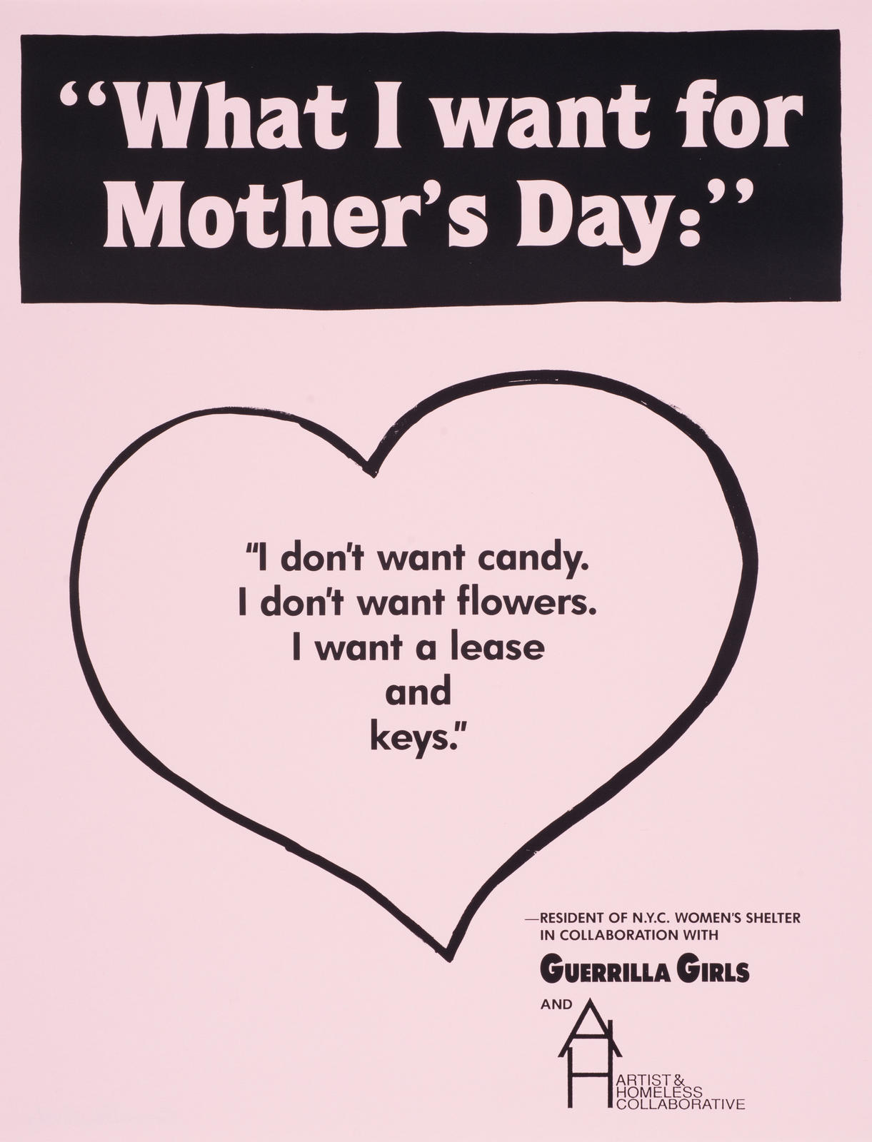 What I Want for Mother's Day