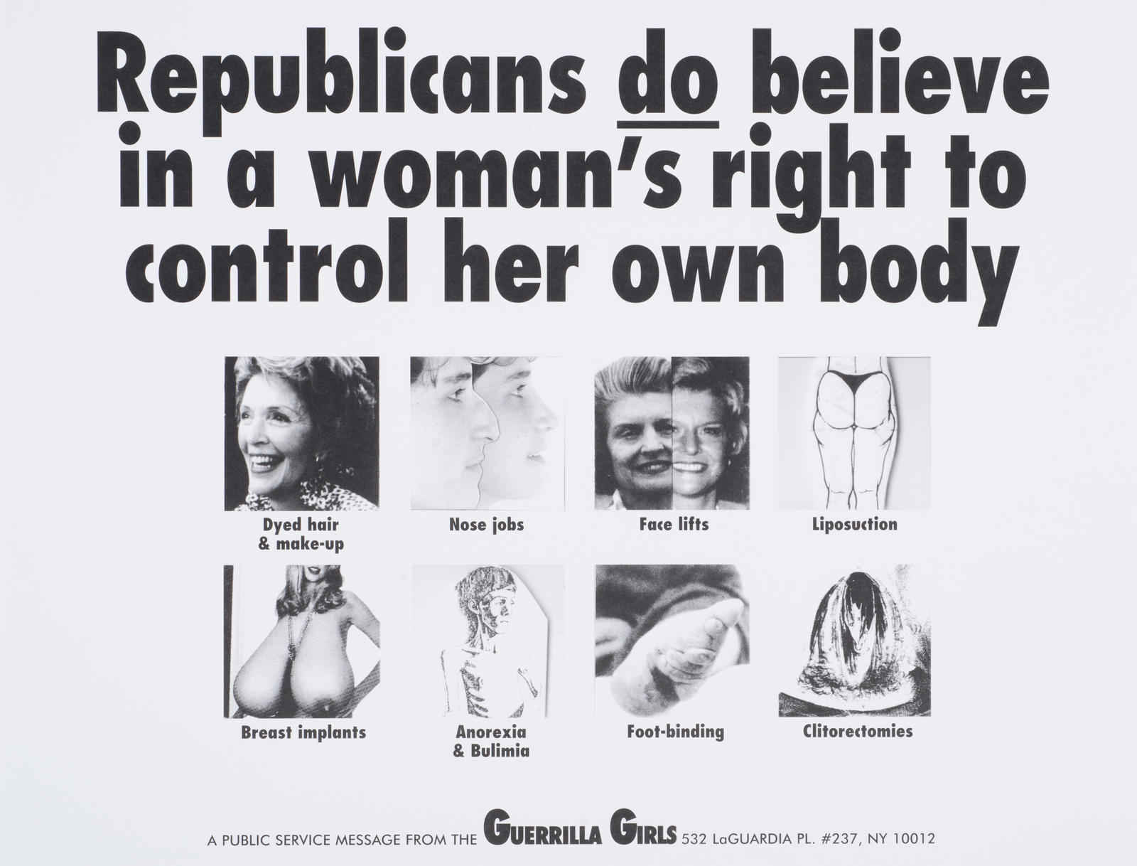 Republicans Do Believe in a Woman's Right to Control Her Body