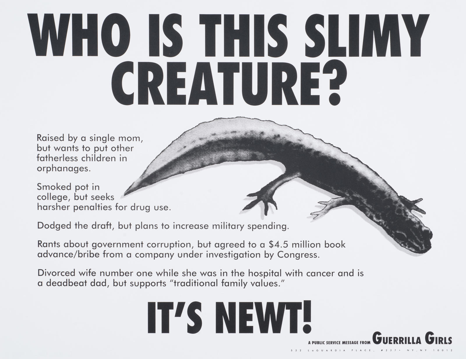 Who is This Slimy Creature?