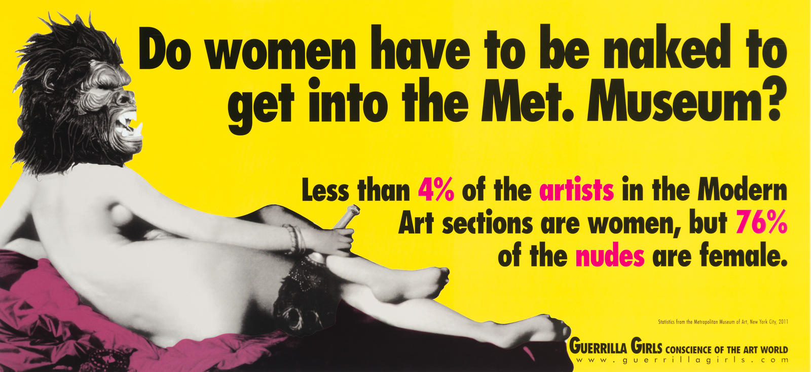 Do Women Have to Be Naked to Get Into the Met. Museum? Update