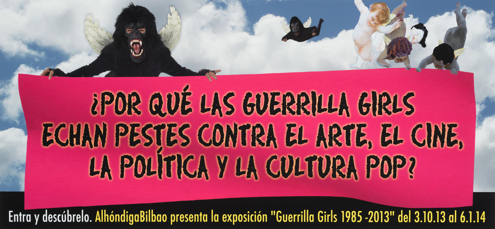 ¿Por Qué las Guerrilla Girls Echan Pestes Contra el Arte, el Cine, la Política y la Cultura Pop?