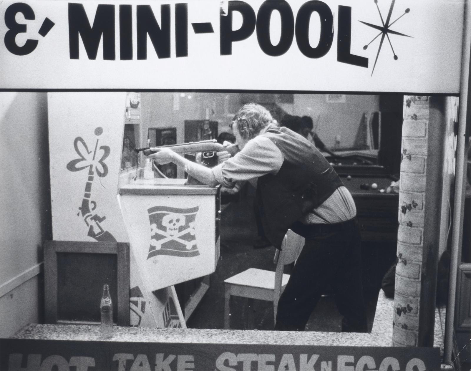 Mini pool, K Road Arcade, Auckland