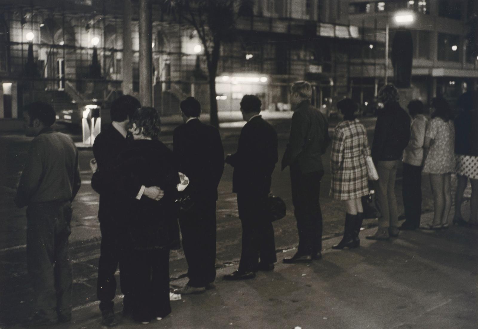 Bus Queue, After 10pm