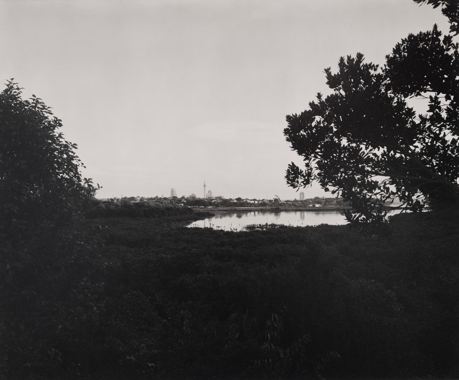 Ngataringa Bay Reserve, from Lake Rd, Devonport, Auckland. 4 June 2001