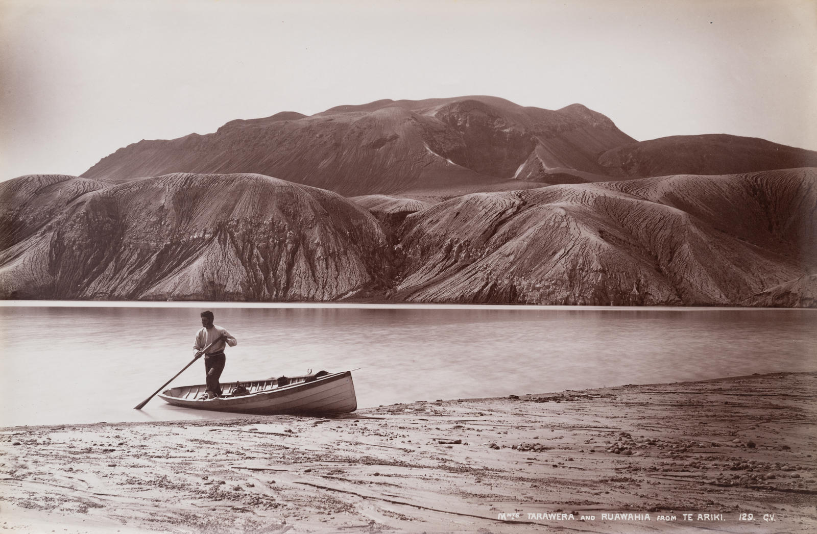 Mnts. Tarawera and Ruawahia from Te Ariki. 129
