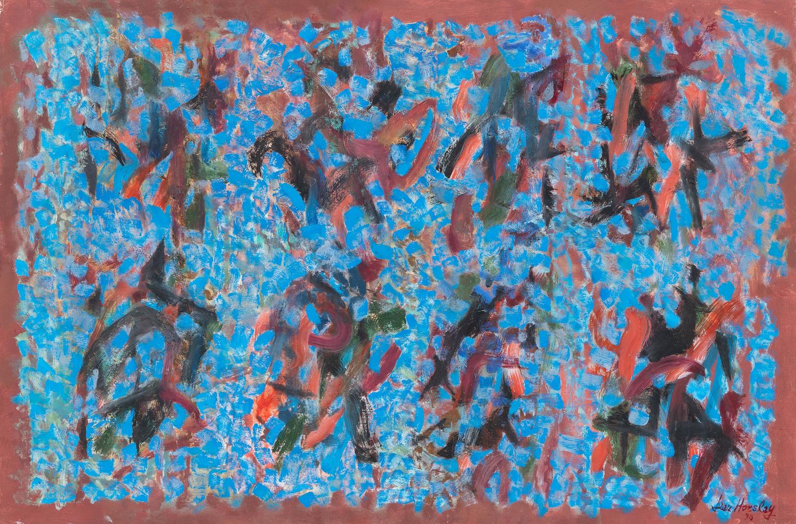 Untitled - Composition with Abstracted Figures