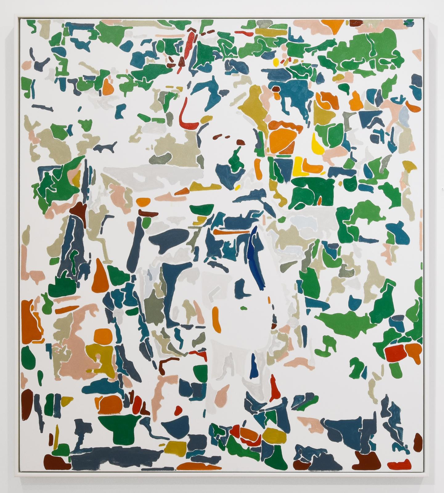Untitled No. 10 (Painterly Realism of a Boy with a Knapsack - Colour Masses in the Fourth Dimension)