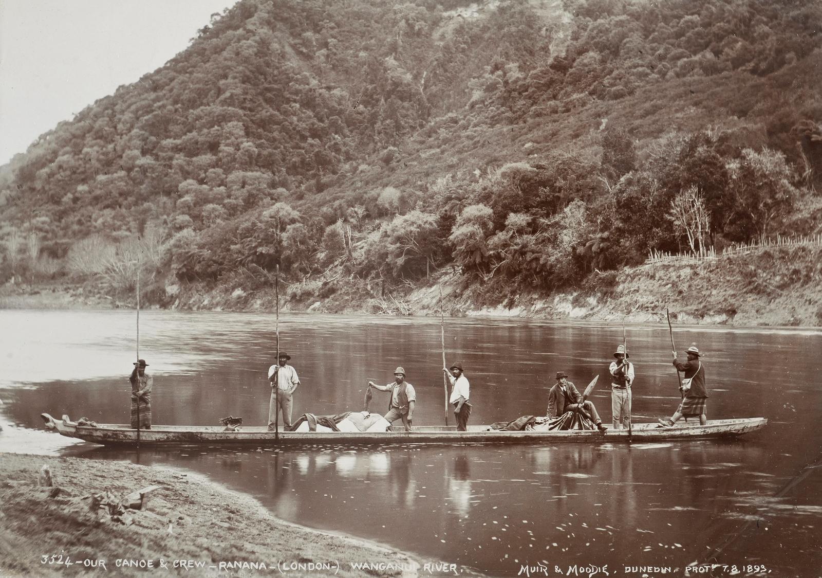 Our Canoe and Crew, Ranana, Wanganui River