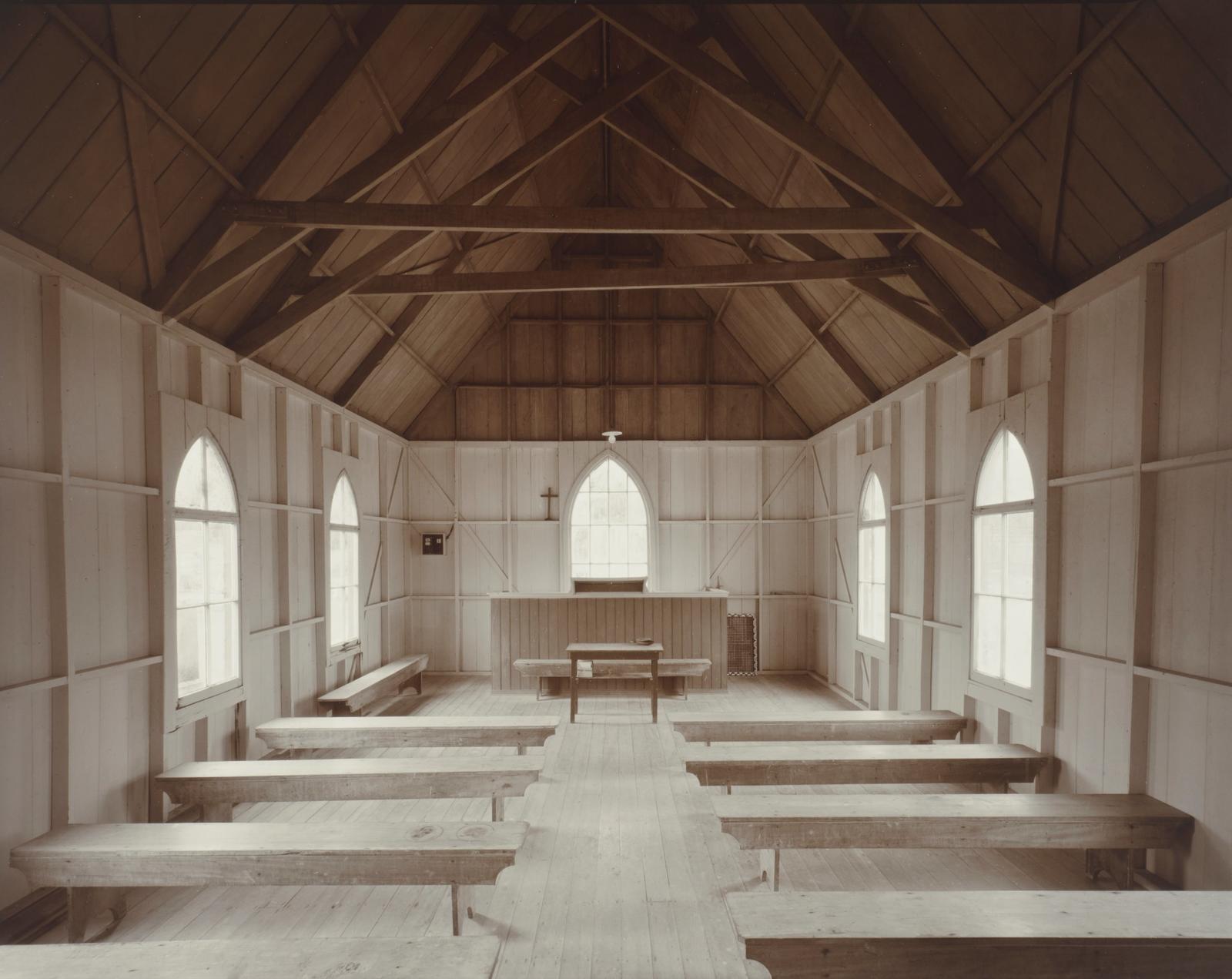 Interior, Church, Waikare, Bay of Islands, Northland, 5 April 2007