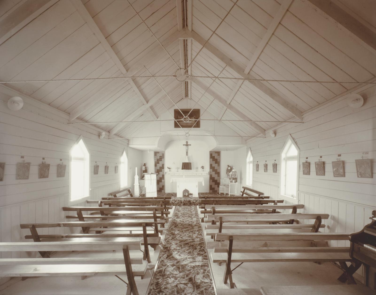 Interior, St. Paul’s Catholic Church, Waiwhatawhata, Northland, 20 April 2007
