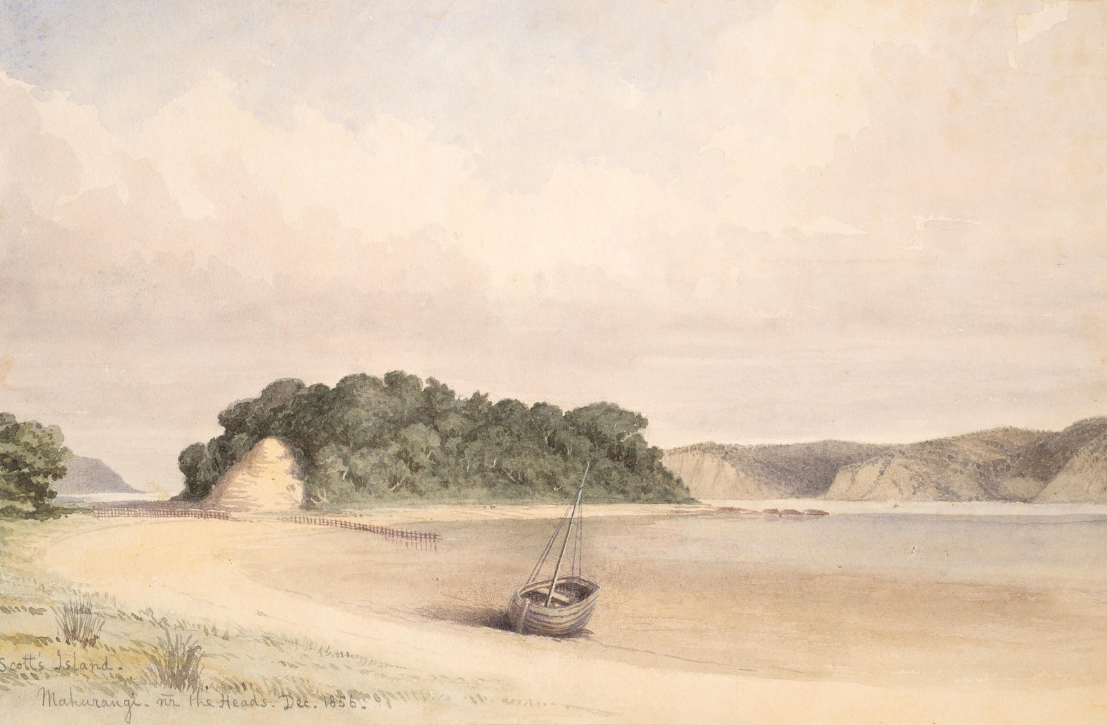 Scott's Island; Mahurangi Near The Heads