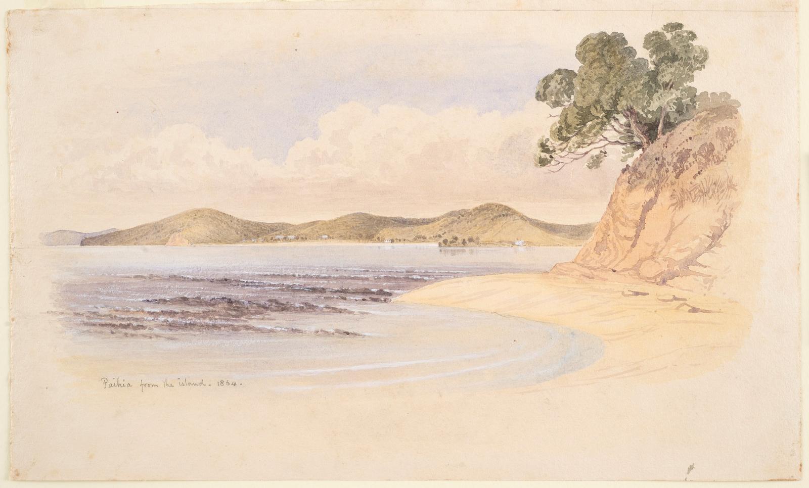 Paihia from the Island