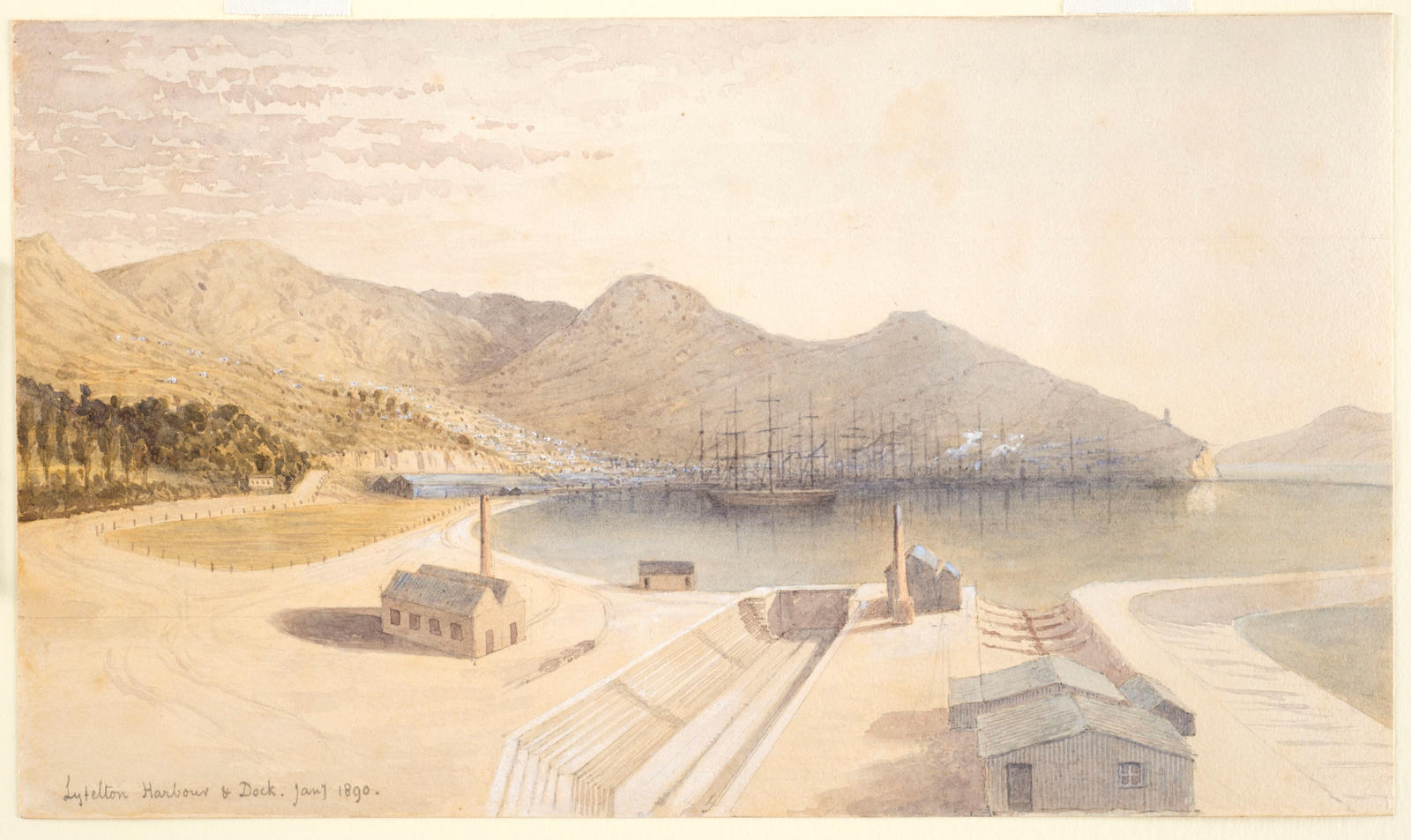Lyttleton Harbour and Dock