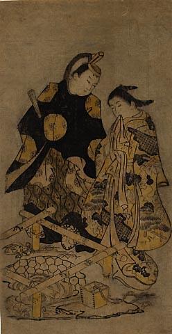 The Well Curb Scene from the Ise Monogatari (Tales of Ise)