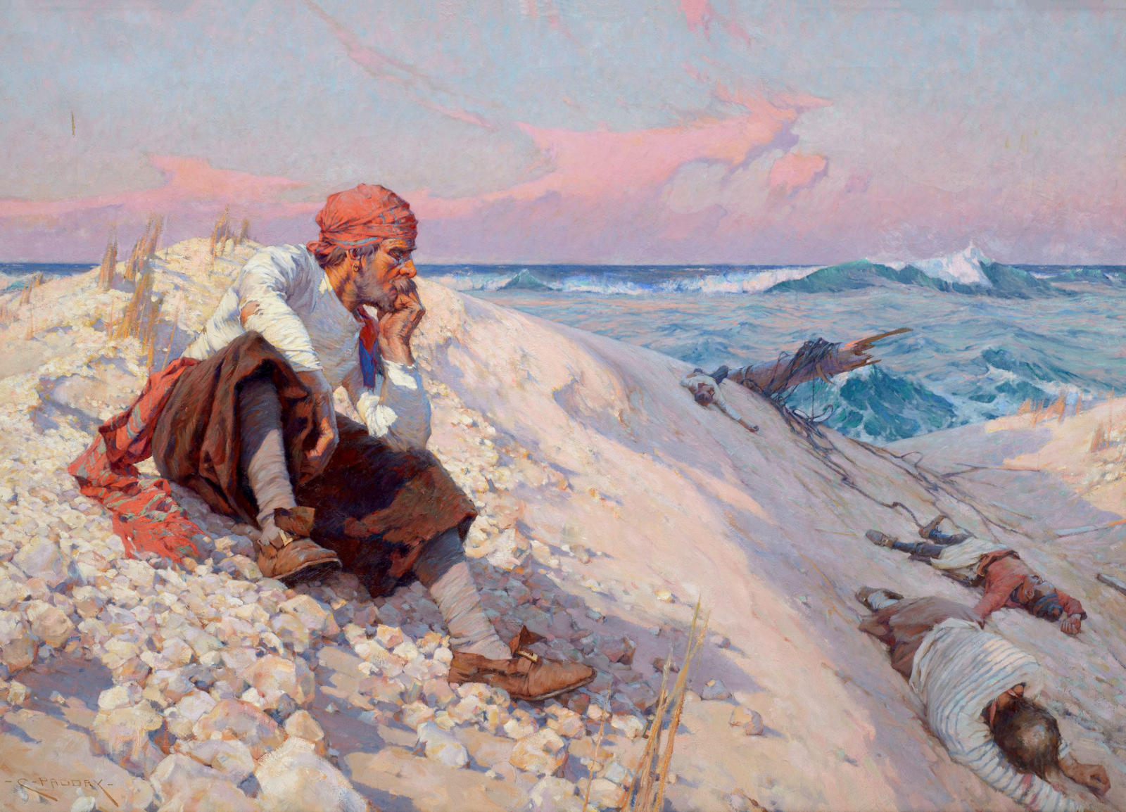 Alone: A Wrecked Buccaneer of the XVIIth Century