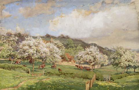 A Dairy Farm, Somerset