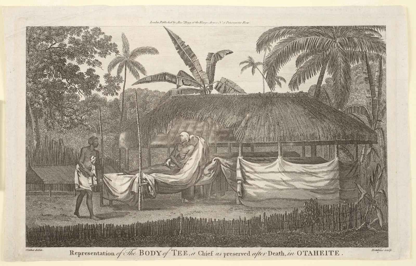 Representation of the body of Tee, A Chief as preserved after death in Otaheite