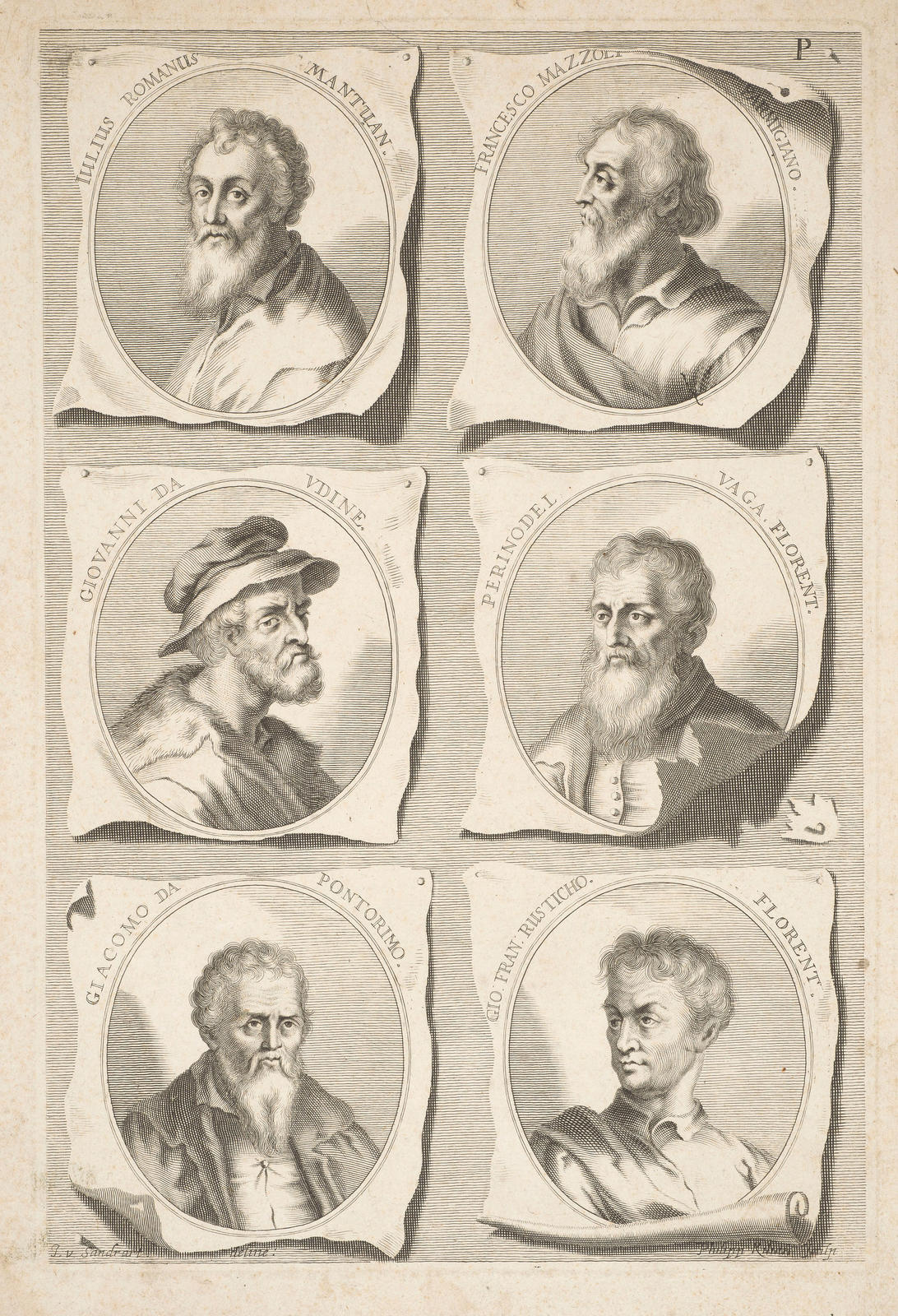 Six Portraits of Men