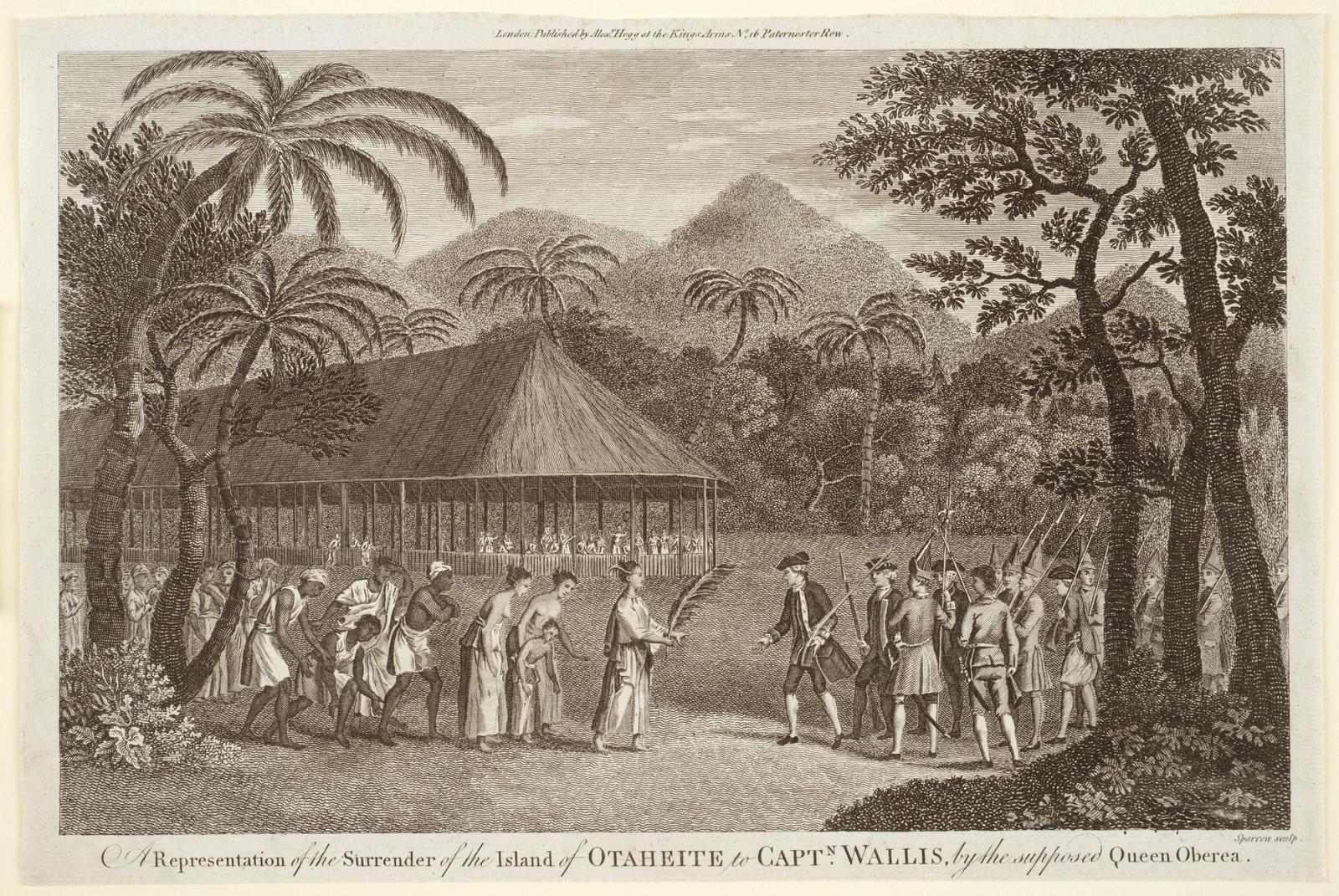 The Surrender of the Island of Otaheite to Captain Wallis