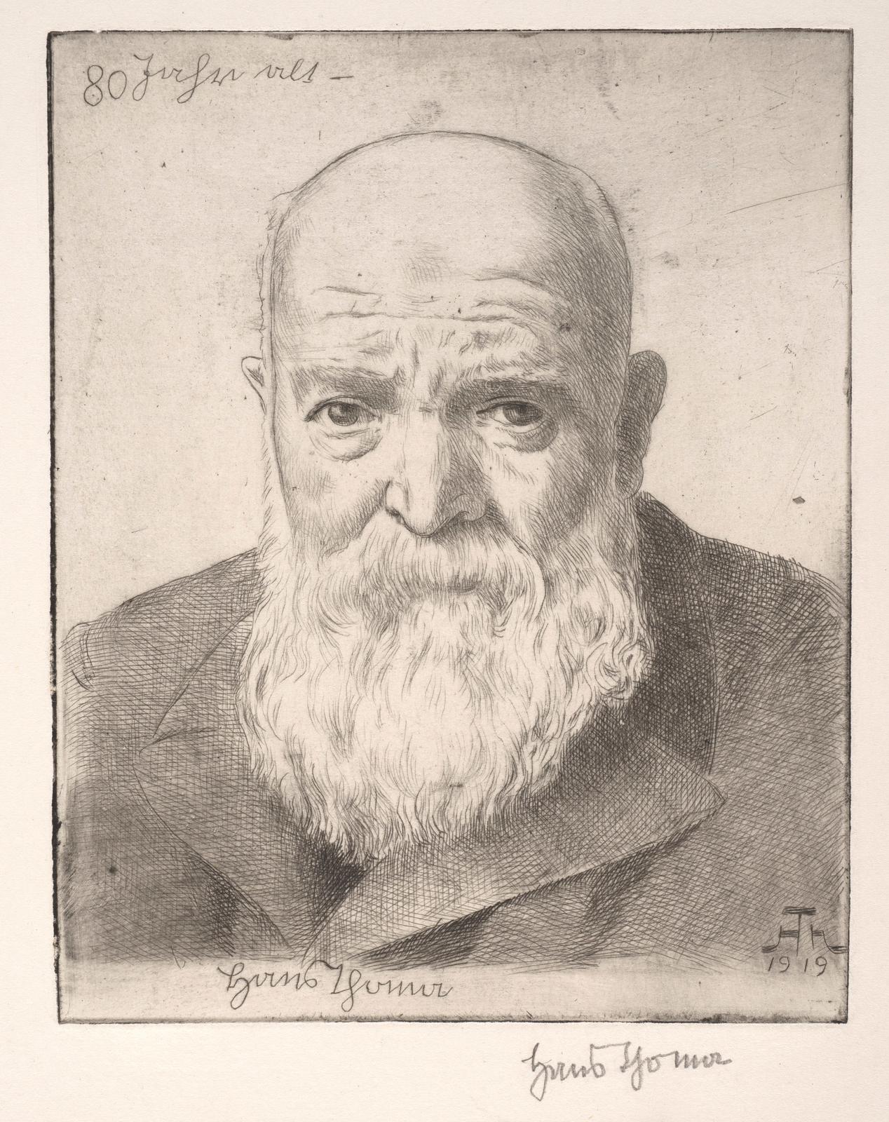 Self Portrait at age 80