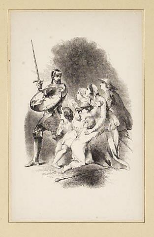 A Knight and His Family