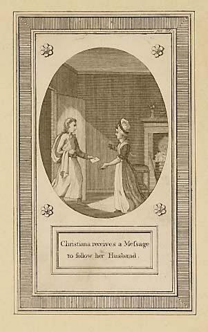 Christiana receives a Messsage to follow her Husband