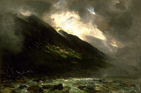 Mount Rolleston and the Otira River