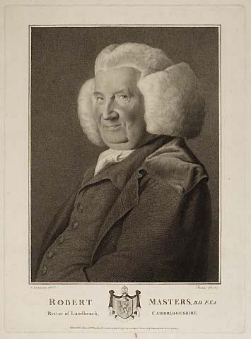 Robert Masters, B.D. F.S.A. Rector of Landbeach, Cambridgeshire