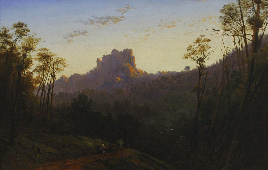 Castle Rock, Coromandel, sunrise, from the Mercury Bay track
