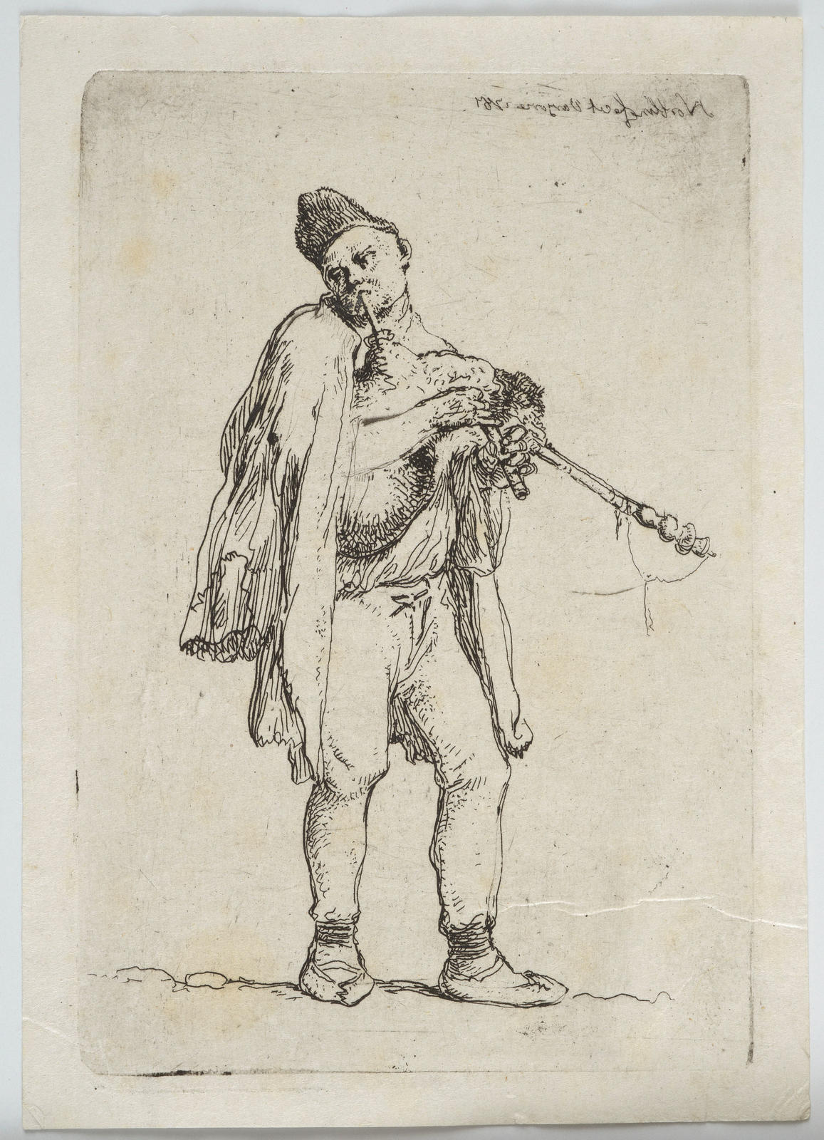 The Larger Player of Bagpipes