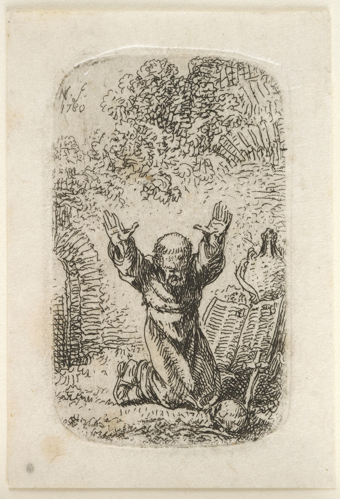 The Monk at Prayer