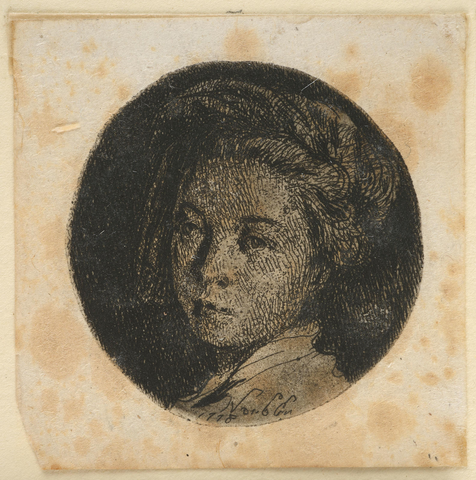 Head of a Woman with a Turban