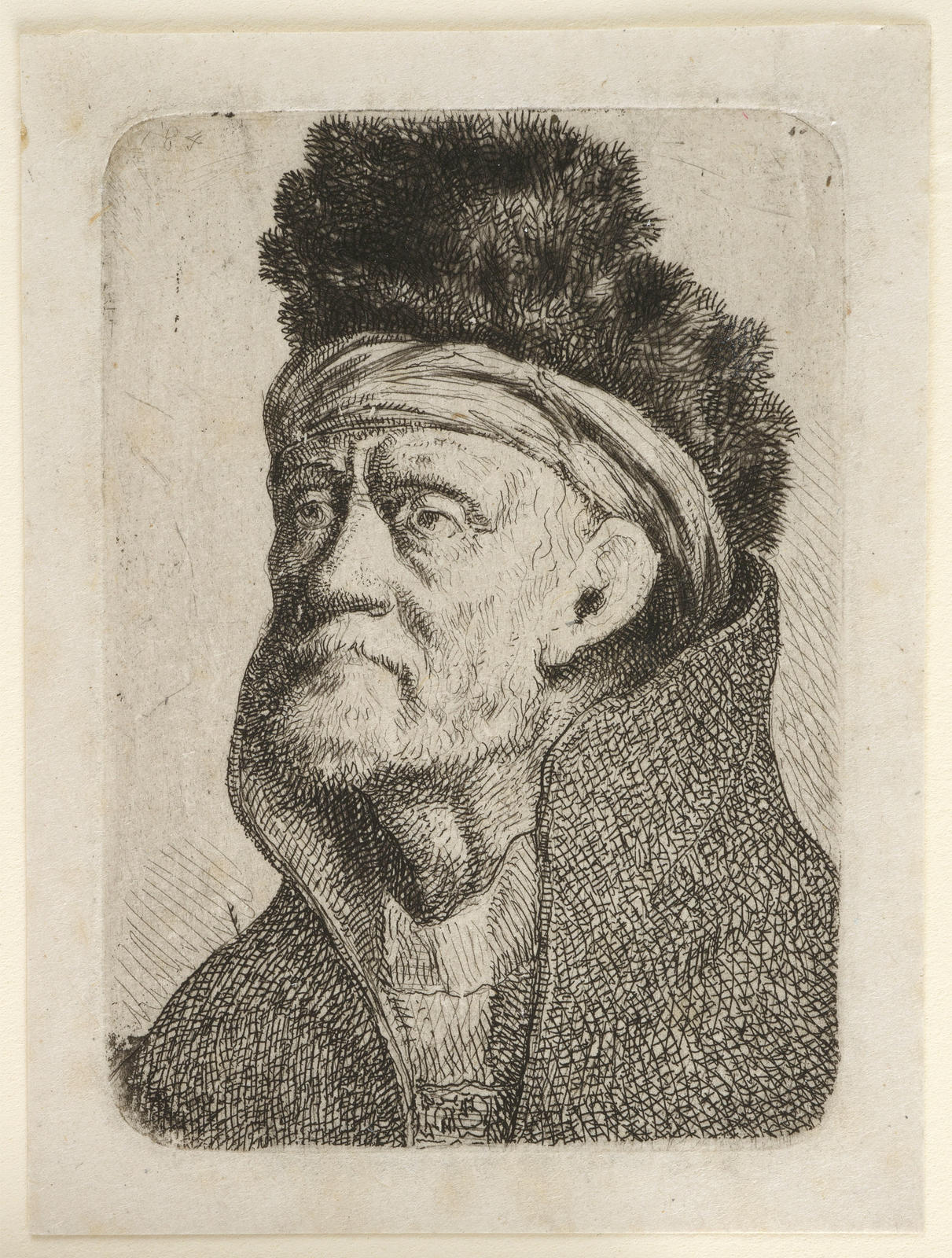 Head of a Man in a Fur Cap