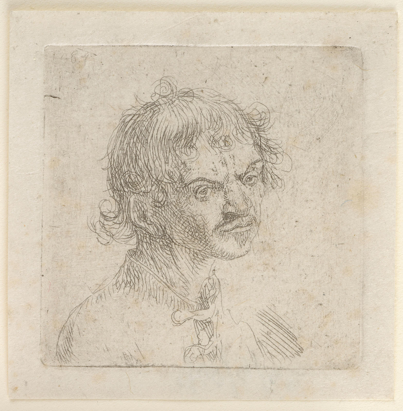 Head of a Man Facing Right